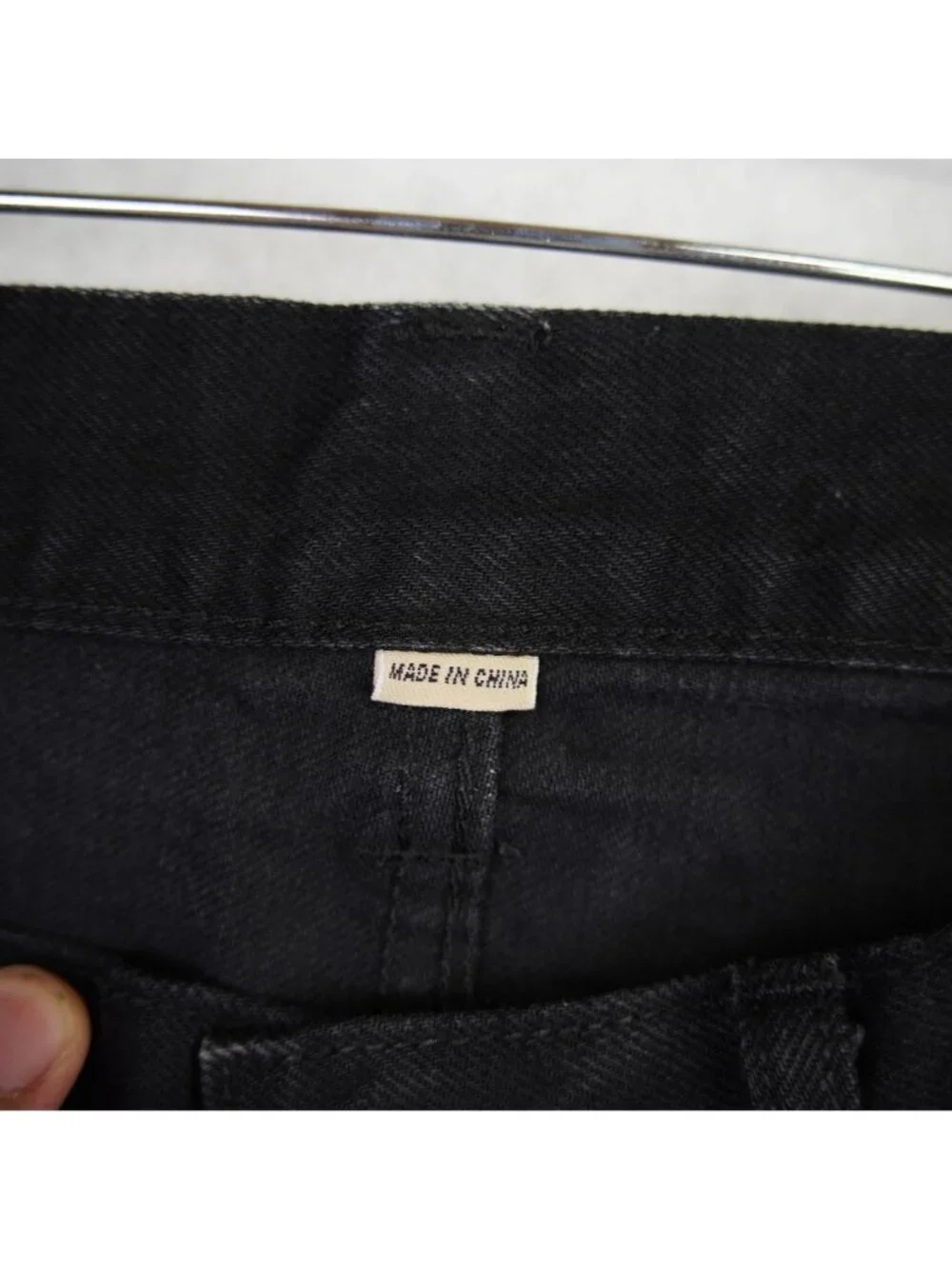 J. Crew Mens Style 484 Straight Leg Jeans W31 L30 Black Japanese Kaihara Denim
